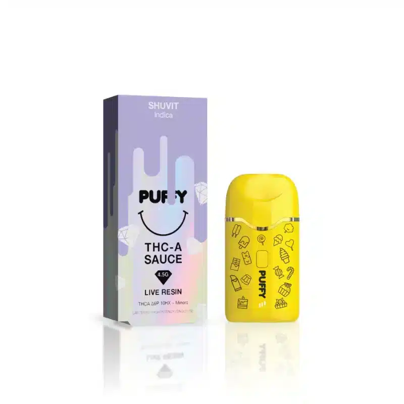 THCa Disposable Vape 4.5G - Puffy Shuvit (INDICA)