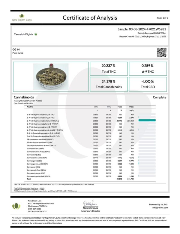 1G GG #4 Living Soil 22.5% THCa| FIRST TIME CUSTOMERS ONLY - Image 2