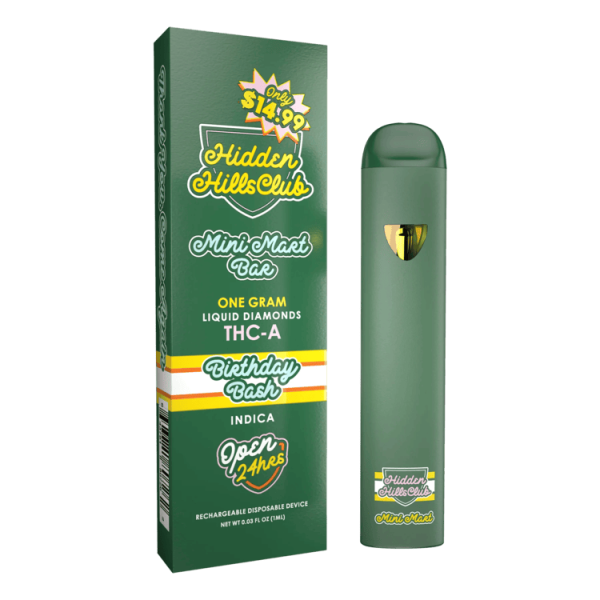 1G THC-A Liquid Diamonds Disposable Bar